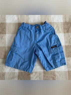 Nautica Boys size 3T Blue Cargo Shorts